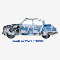 SAAB 96 two stroke X-ray Design