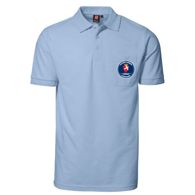 SAABKLUBBEN DANMARK POLO MED TRYK PÅ LOMME Thumbnail