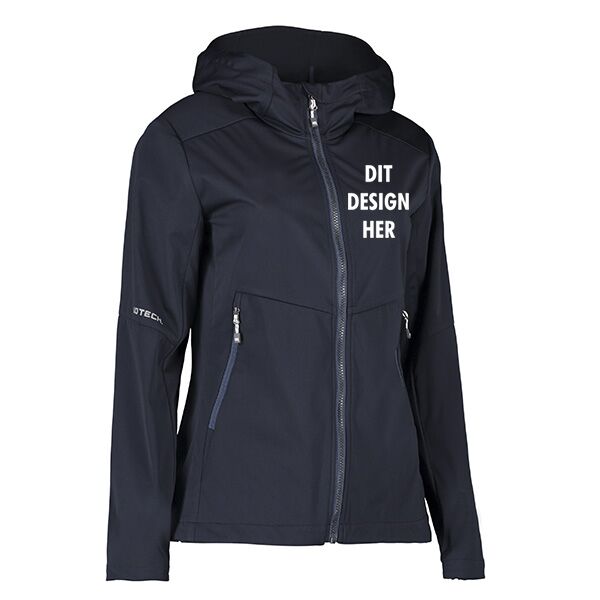Softshell letvægtsjakke Dame Thumbnail