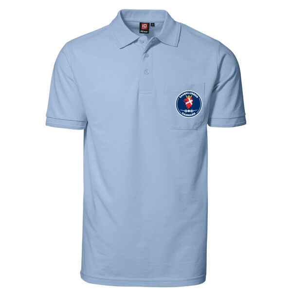 SAABKLUBBEN DANMARK POLO MED TRYK PÅ LOMME Thumbnail